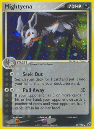 Mightyena Deoxys - Holo Rare