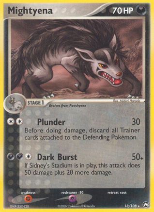 Mightyena Power Keepers - Rare