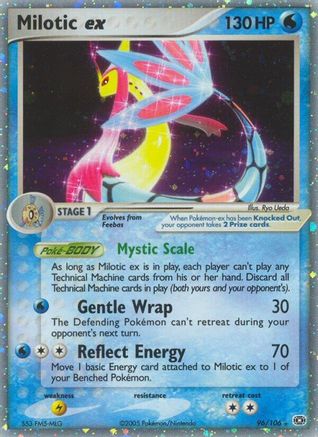 Milotic ex - Holofoil Emerald - Ultra Rare