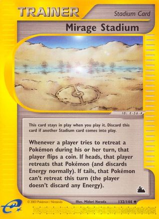 Mirage Stadium - Reverse Holofoil Skyridge - Uncommon