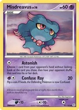 Misdreavus Diamond and Pearl - Common