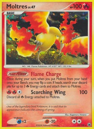 Moltres - Holofoil Majestic Dawn - Holo Rare