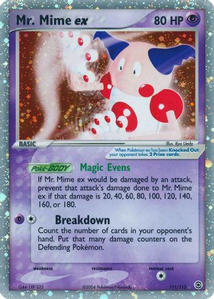Mr. Mime ex - 111/112/112 FireRed & LeafGreen - Ultra Rare