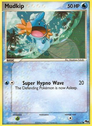 Mudkip 011 - Holofoil POP Series 4 - Common