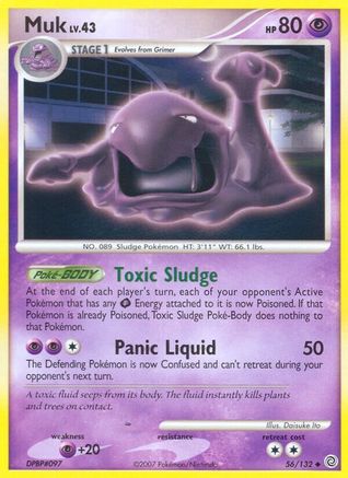Muk - Reverse Holofoil Secret Wonders - Uncommon