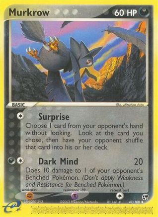 Murkrow 047/100 Sandstorm - Uncommon