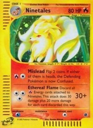 Ninetales (21) - Holofoil Expedition - Holo Rare