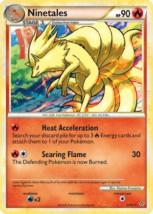 Ninetales Unleashed - Rare