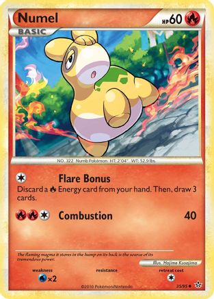 Numel 035 - Reverse Holofoil Unleashed - Uncommon