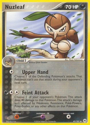 Nuzleaf Hidden Legends - Uncommon