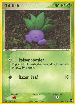 Oddish 068 Hidden Legends - Common