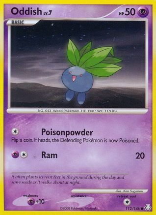 Oddish (112) Legends Awakened - Common