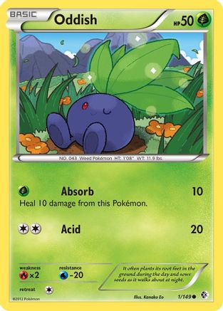 Oddish 001 Boundaries Crossed - Common