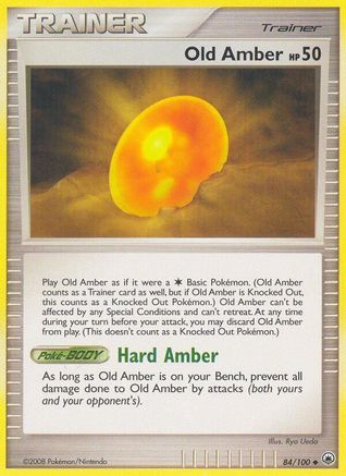 Old Amber - Reverse Holofoil Majestic Dawn - Uncommon