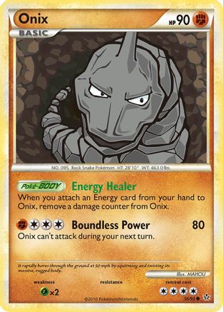 Onix (56) (56) 056/95 - Reverse Holofoil Unleashed - Common