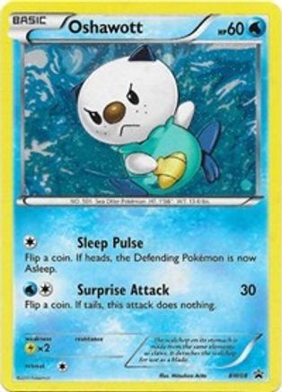 Oshawott - BW08 - Holofoil Black and White Promos - Promo