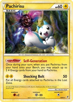 Pachirisu/95 - Reverse Holofoil Call of Legends - Holo Rare