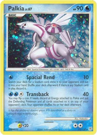 Palkia 011 - Holofoil Diamond and Pearl - Holo Rare
