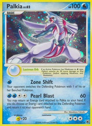 Palkia - Reverse Holofoil Majestic Dawn - Holo Rare
