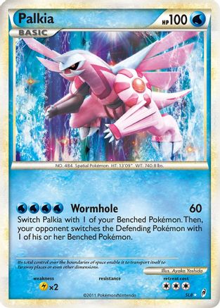 Palkia (Shiny) - Holofoil Call of Legends - Shiny Holo Rare