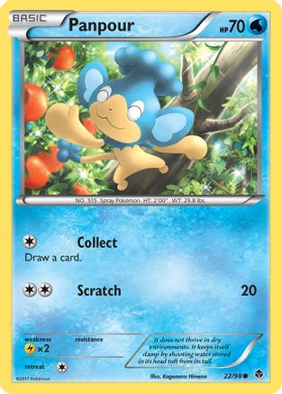Panpour - Reverse Holofoil Emerging Powers - Common