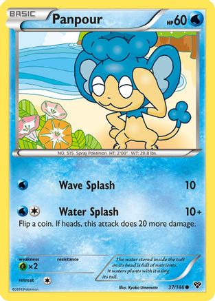 Panpour - Reverse Holofoil XY Base Set - Common