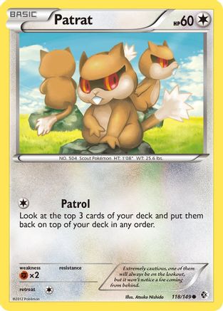 Patrat - Reverse Holofoil Boundaries Crossed - Common