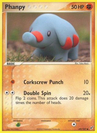 Phanpy 069 Deoxys - Common