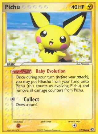 Pichu Emerald - Common