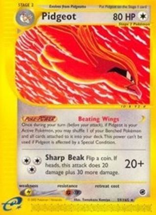 Pidgeot (59) Expedition - Rare