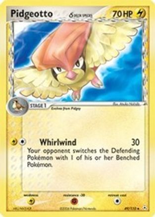 Pidgeotto (Delta Species) Holon Phantoms - Uncommon