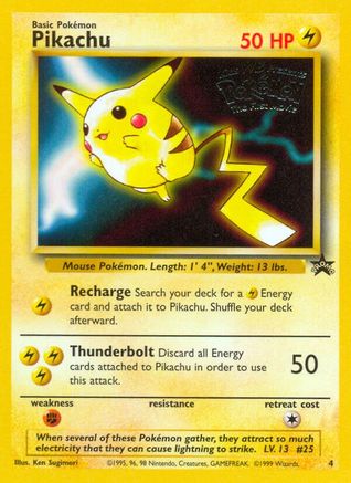 Pikachu (Movie Promo) 004 WoTC Promo - Promo