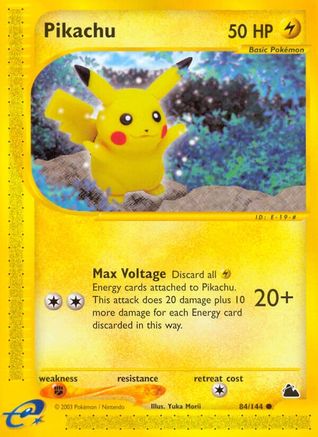 Pikachu Skyridge - Common