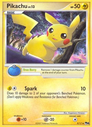 Pikachu - Holofoil POP Series 6 - Common