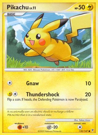 Pikachu 120 Supreme Victors - Common