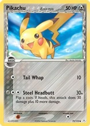 Pikachu (Delta Species) 079 Holon Phantoms - Common