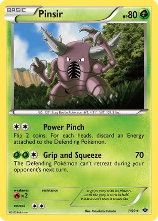 Pinsir - Reverse Holofoil Next Destinies - Rare