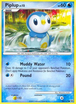 Piplup/127 Platinum - Common