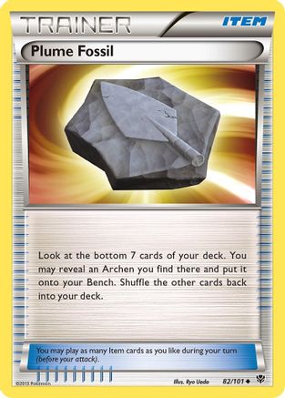 Plume Fossil/101 Plasma Blast - Uncommon