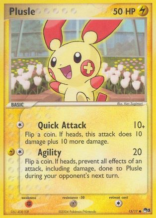 Plusle 013 POP Series 1 - Common