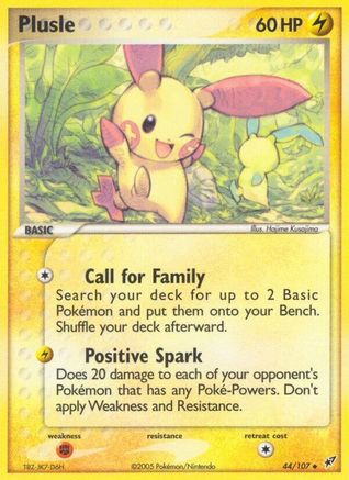 Plusle Deoxys - Uncommon