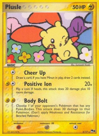 Plusle POP Series 3 - Rare