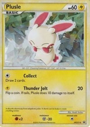 Plusle - HGSS16 - Holofoil HGSS Promos - Promo