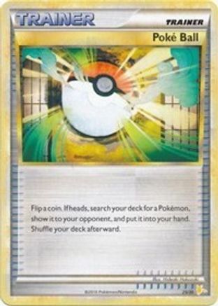 Poke Ball (Raichu) HGSS Trainer Kit Gyarados & Raichu - Common