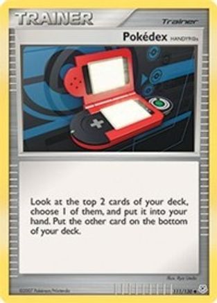 Pokedex (HANDY910is) - Reverse Holofoil Diamond and Pearl - Uncommon