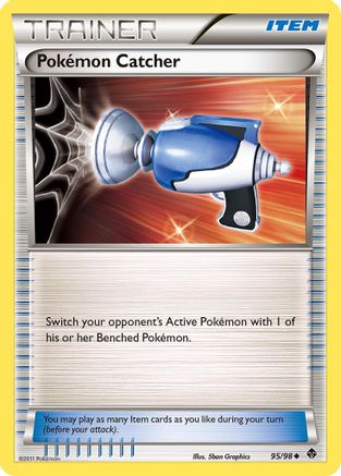 Pokemon Catcher 095 - Reverse Holofoil Emerging Powers - Uncommon