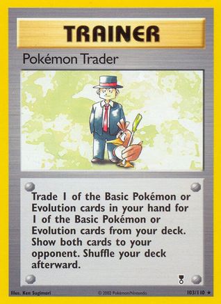Pokemon Trader 103 Legendary Collection - Rare