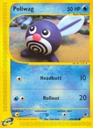 Poliwag - Reverse Holofoil Expedition - Common