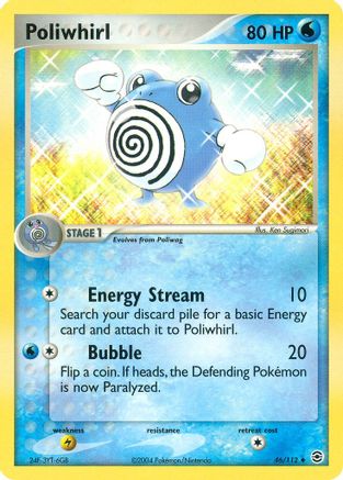 Poliwhirl FireRed & LeafGreen - Uncommon