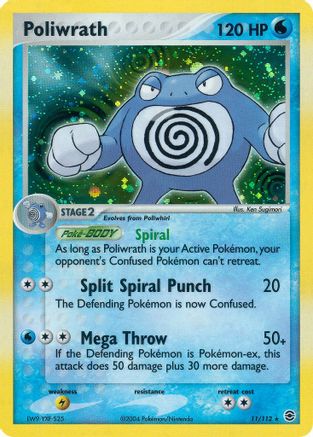 Poliwrath - Holofoil FireRed & LeafGreen - Holo Rare
